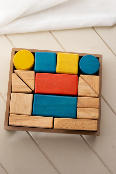 QTOYS - Sound Blocks - 15 Piece Set